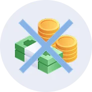 初期費用ゼロを表すアイコン